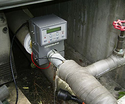 ①赤錆剥離・除去電磁気装置を取り付ける方法